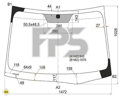 

Лобовое стекло Hyundai I30 2008-