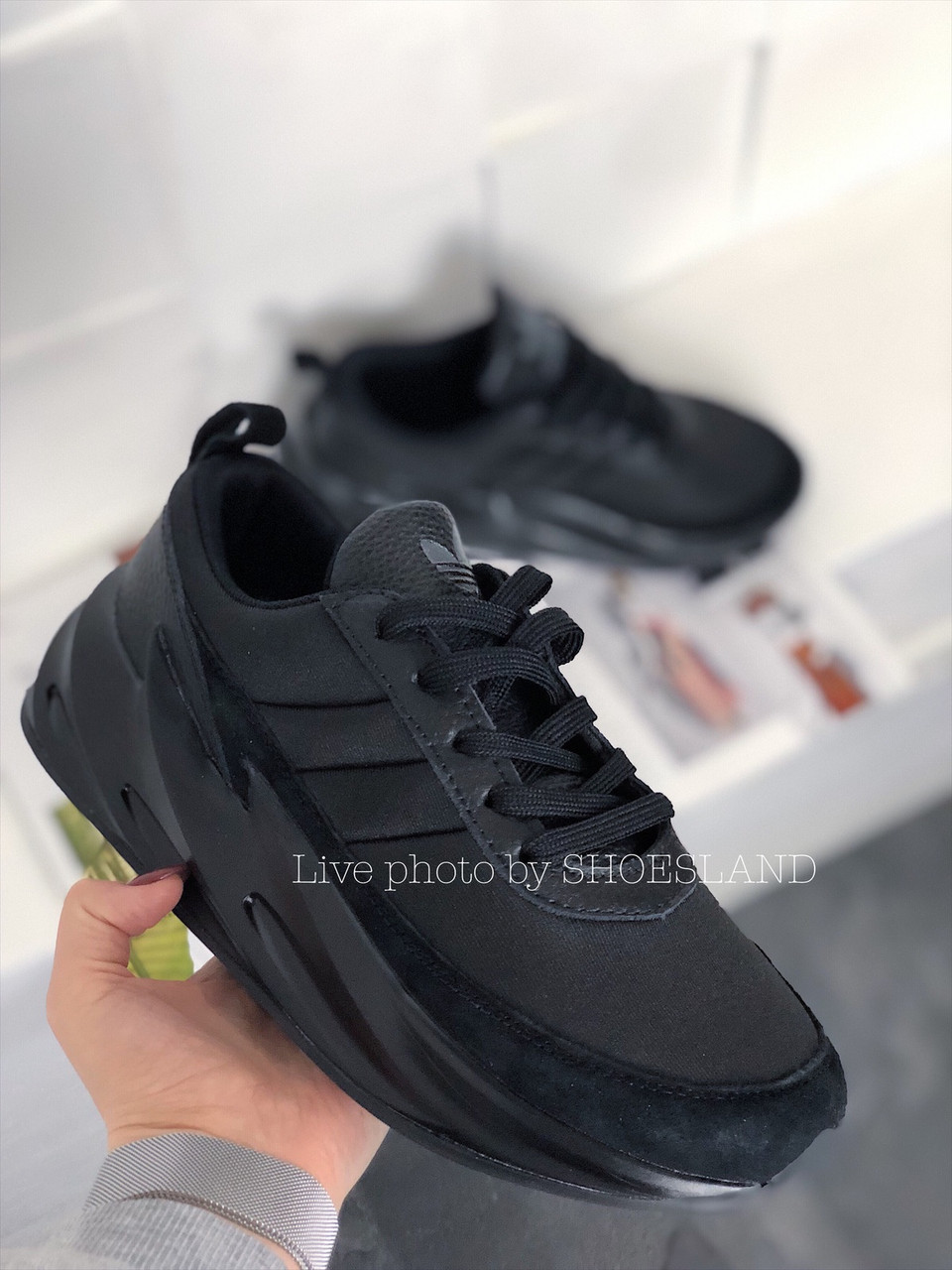 

Кроссовки Adidas Sharks Full Black