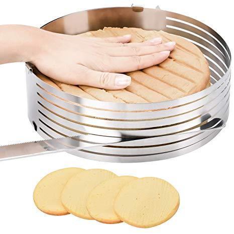 

Кольцо для ровной нарезки коржей Cake Slicing Ring! Топ продаж