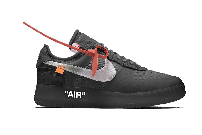 

Кроссовки Nike Air Force 1 Off White BLACK 45