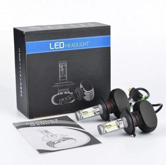 

Светодиодные лампы фар S1 led headlight-H4 (H-224)! Акция