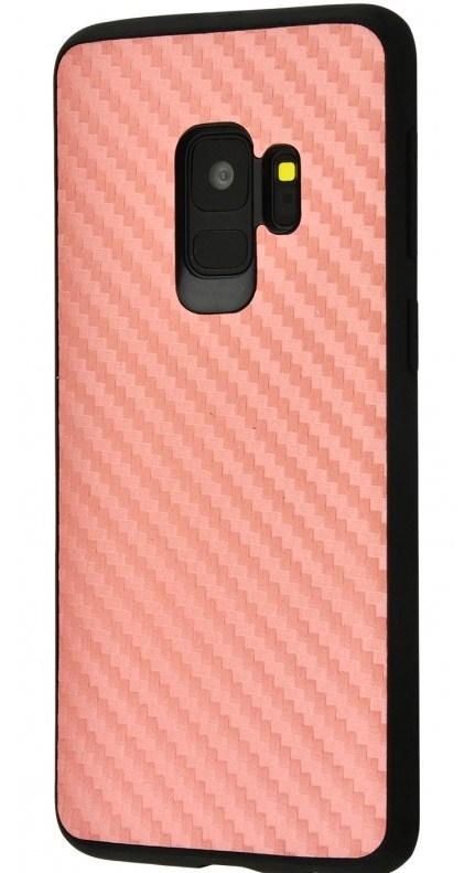 

Чехол Carbone Case Samsung Galsxy S9 (rose gold), Розовый