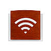 Табличка Wi-Fi  - Акрил и Дерево - "Scandza" Design, фото 3