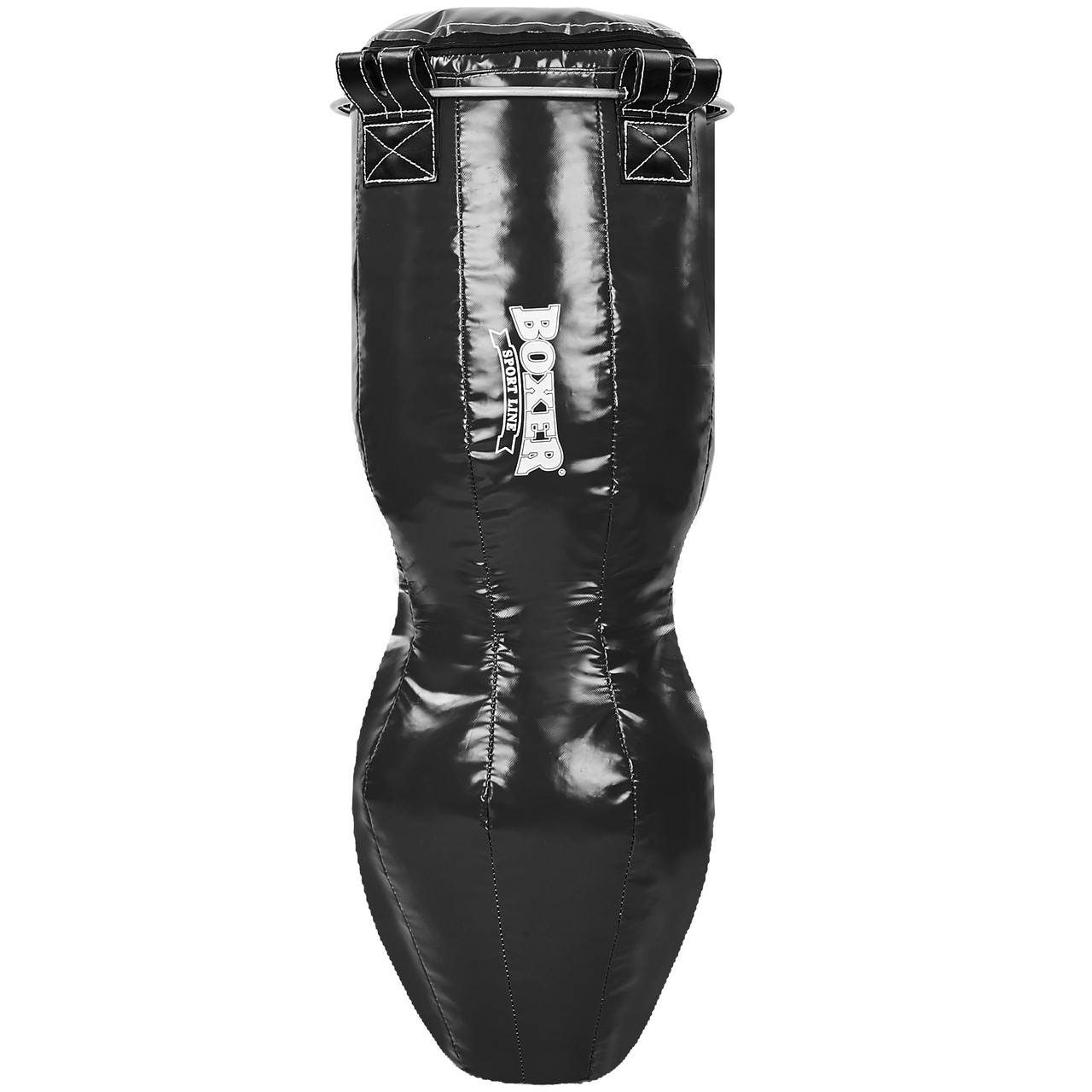 

Мешок боксерский Силуэт Кожа h-120см BOXER 1023-01 (наполнитель-ветошь х-б, черный