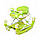 Ходунки TILLY 22088 GREEN с качалкой, фото 2
