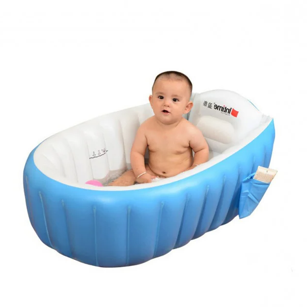 

Детская ванночка для купания. Надувная ванночка для купания Intime Baby Bath Tub