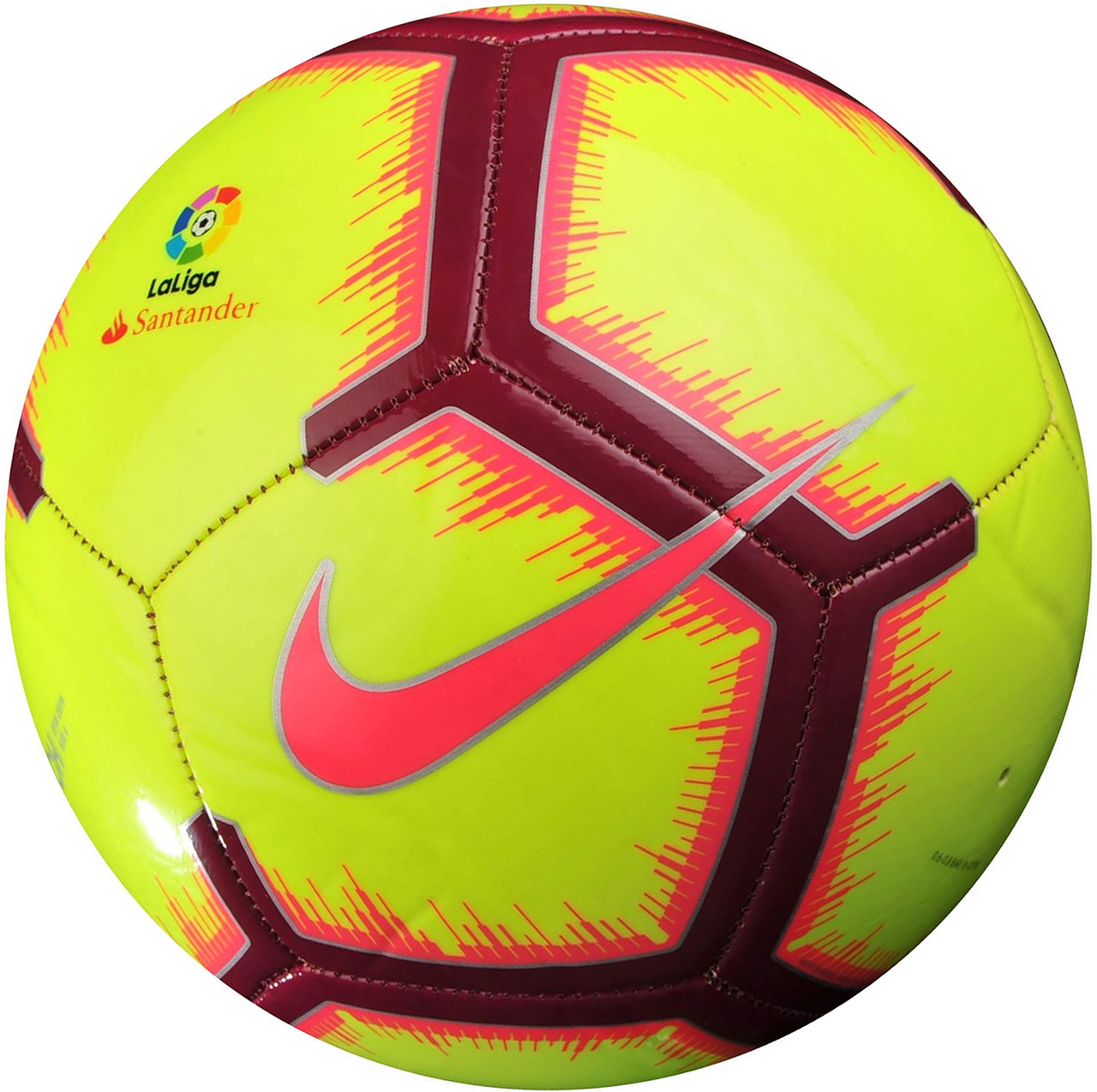 

Мяч футбольный Nike La Liga Pitch SC3318-702 Size 5 полиуретановый для улицы и спортзала