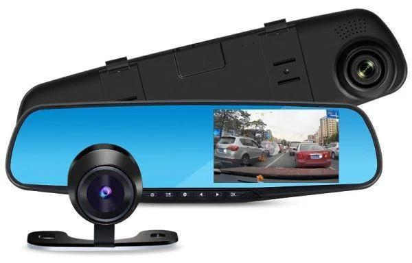 

Автомобильный видео регистратор зеркало DVR 138W с двумя камерами DVR 4,3 дюйма