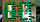 Паркан декоративний "МАРОККО" 28 x 300 см, зелений, 7 секцій // PALISAD 65030, фото 2