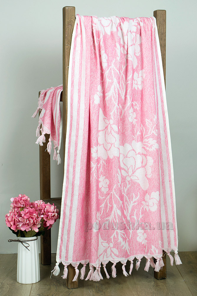 

Полотенце пляжное Irya Partenon pembe розовое 80х160 см