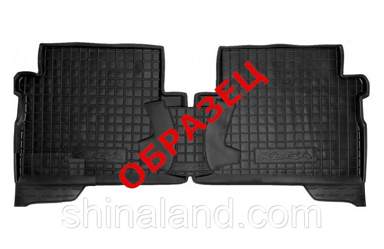 

Коврики в салон Land Rover Range Rover Sport II 2013 - черные, полиуретановые (Avto-Gumm) - второй ряд (с перемычкой)