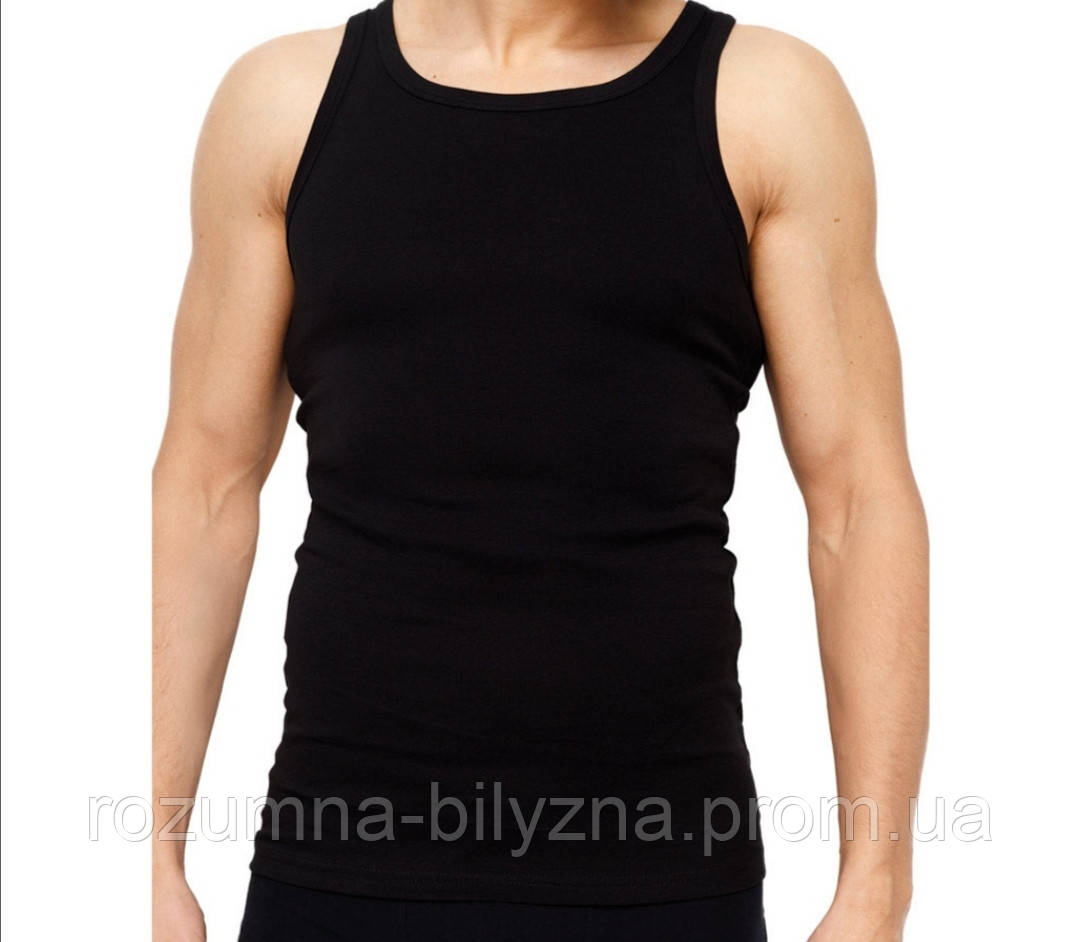 

Майка чорна TM Rossli M. L, Xl,XXL