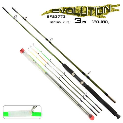 

Спиннинг фидер оригинал "Crocodile evolution" 3.0м 180г 2+3к