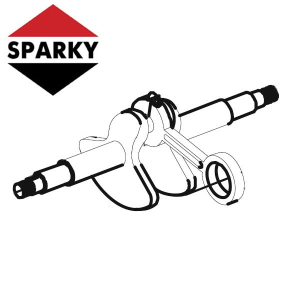 

Коленвал бензопилы Sparky TV 3840