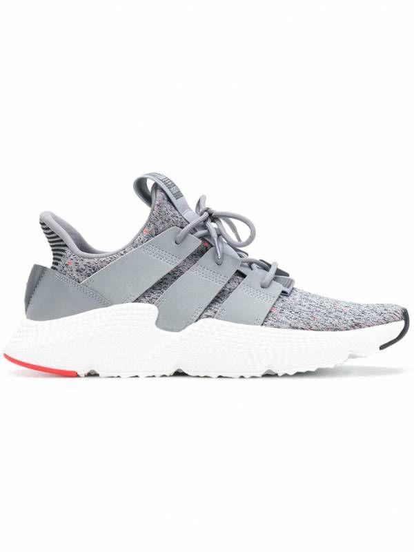 

Кроссовки Adidas Prophere Grey Solar Red, Бежево-белый