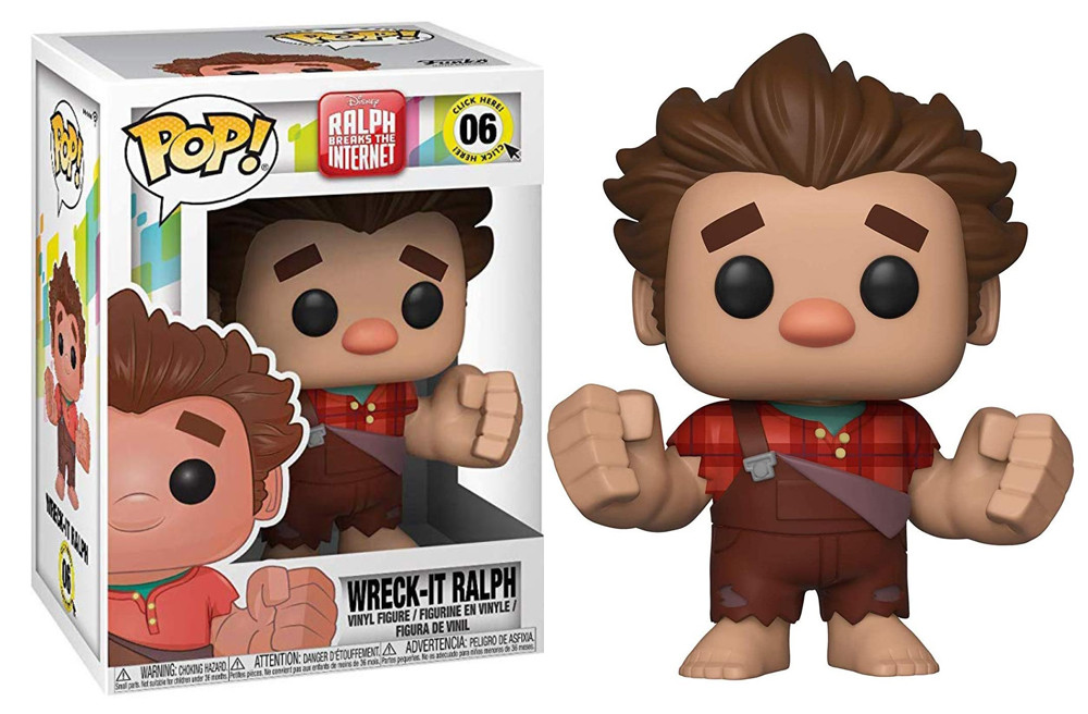 

Фигурка Funko Pop Фанко Поп Ральф против интернета Ральф Ralph 10 см Cartoon RI R 06