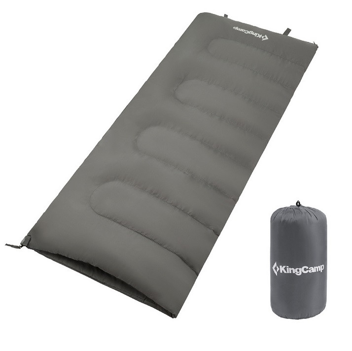 

Спальник KingCamp Oxygen (KS3122) (grey,левая), Серый