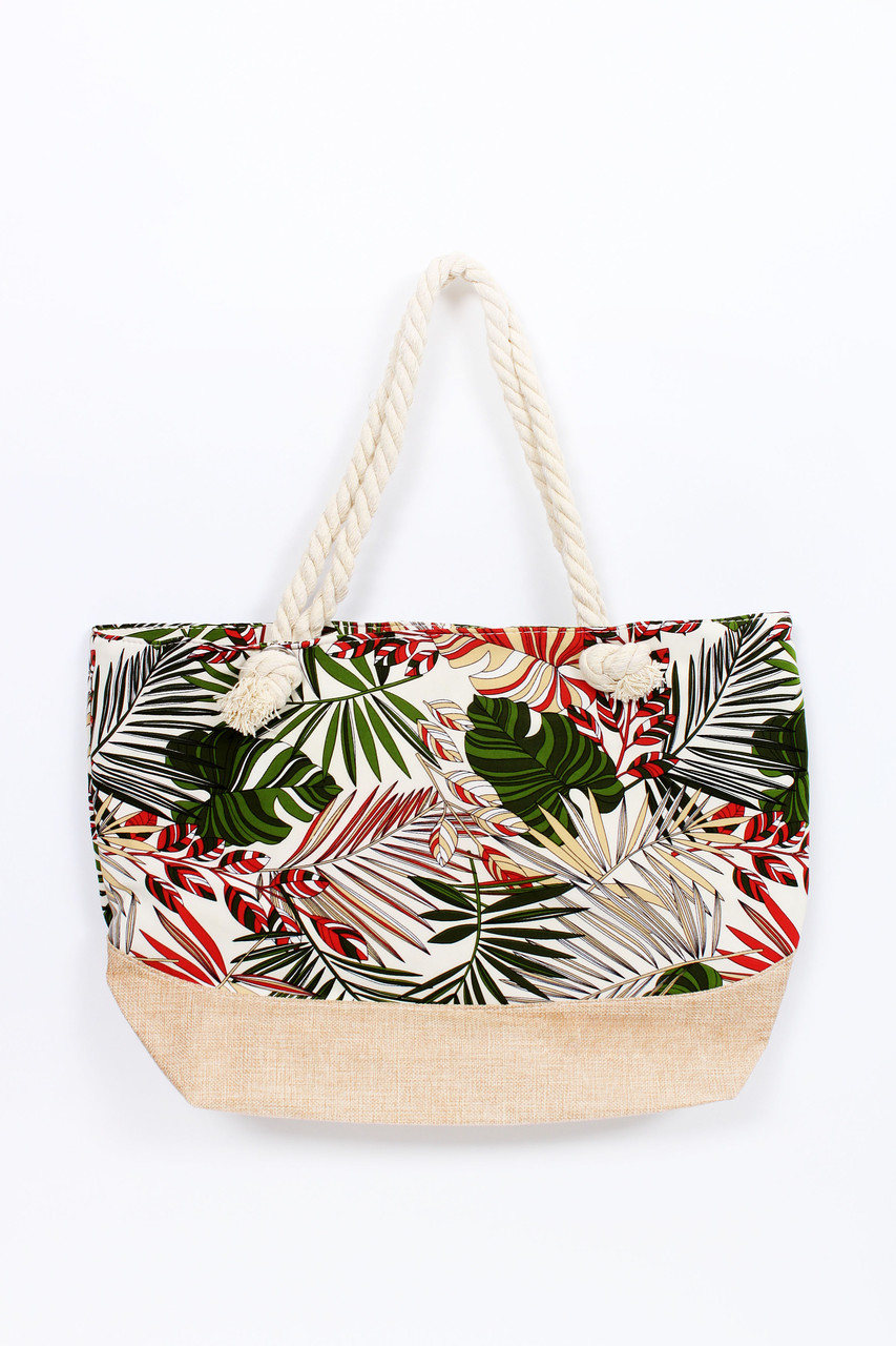 

Милая пляжная сумка в модный стильный принт, Разные цвета