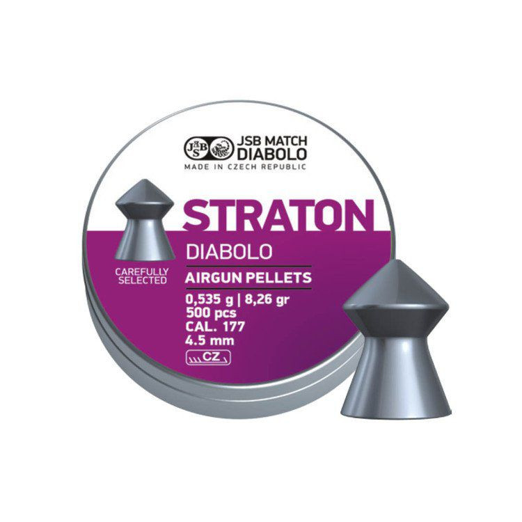 

Пули пневматические JSB Diabolo Straton Jumbo, 500 шт/уп, 1,03 г, 5,5 мм