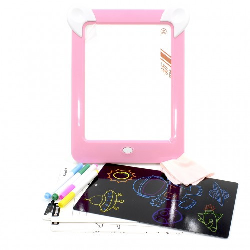 

Детская магическая 3D доска для рисования Magic Board Drawing Pad Pink (3699-11715a)