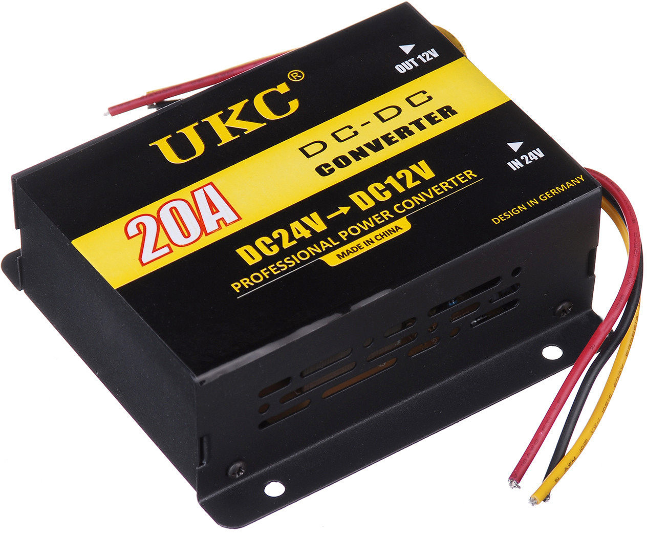 

Инвертор (преобразователь напряжения) UKC DC/DC 24v-12v 20A (3397)