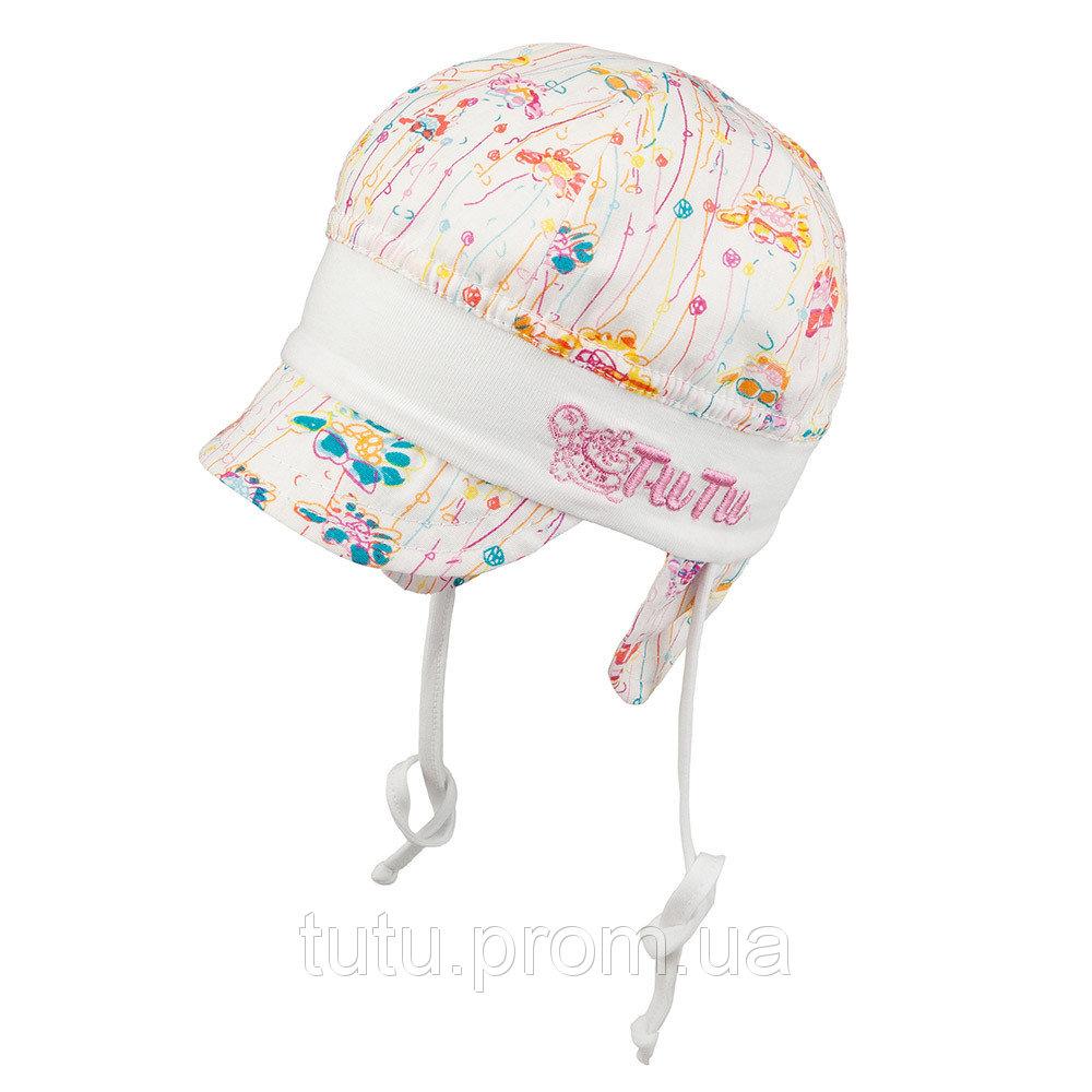 

Шапка для новорожденных TuTu арт. 3-003096(36-38, 40-42, 44-46) 36-38, Белый