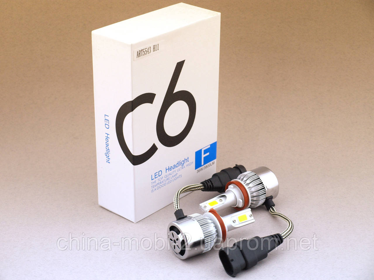 

Комплект LED ламп C6 HeadLight H11