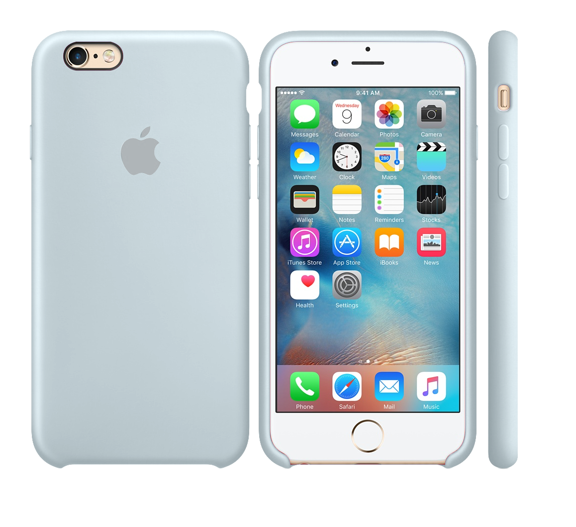 

Чехол Silicone Case для Apple iPhone 6 Plus/6S Plus туманный синий (26 Mist blue) Эксклюзив