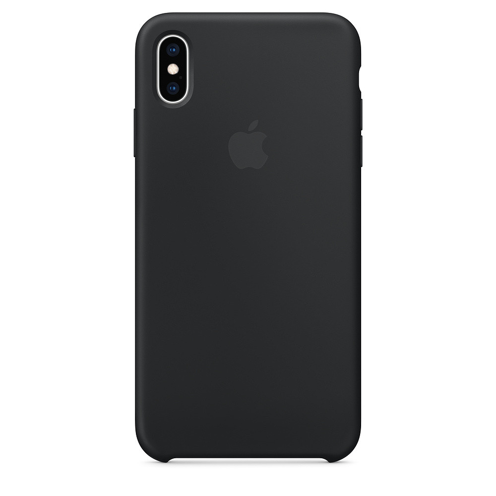 

Чехол Silicone Case для Apple iPhone XS Max черный (18 Black) Премиум