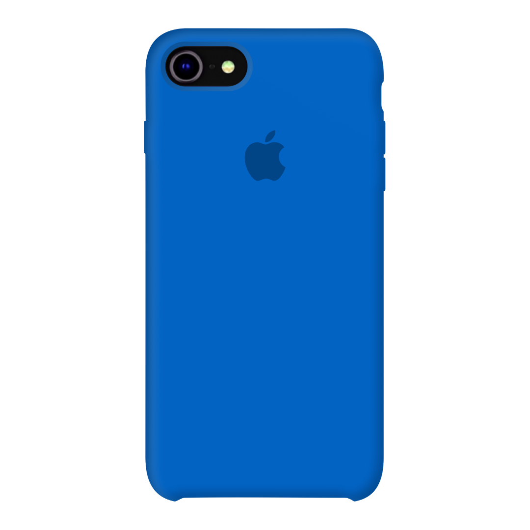 

Чехол Silicone Case для Apple iPhone 7/8 королевский синий (03 Royal blue) Премиум