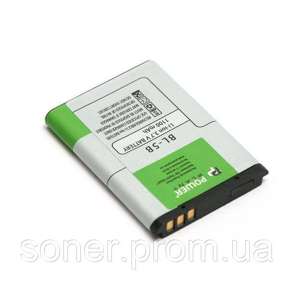 

Аккумулятор PowerPlant Nokia BL-5B (2610, 3220, 5140, 6080, 7260, N90) DV00DV1123