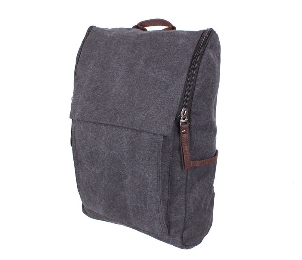 

Рюкзак темного цвета 8154-1BLACK Черный