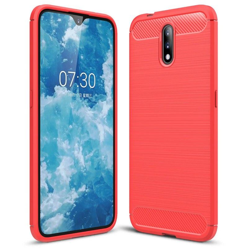 

TPU чехол накладка Urban для Nokia 2.3 (3 цвета) красный