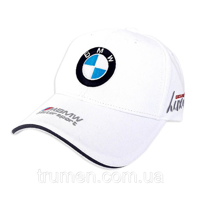 

Бейсболка с логотипом авто BMW Sport Line - №3704, Белый