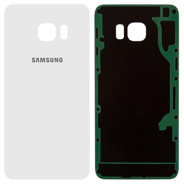 Задняя панель корпуса для Samsung G928 Galaxy S6 EDGE Plus, белый, коп