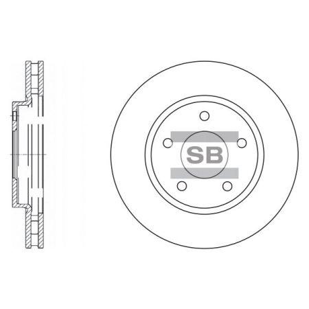 

Тормозной диск MITSUBISHI SPACE RUNNER (N6_W) / MITSUBISHI LANCER VII (CS_A, CT_A) 1999-2013 г.