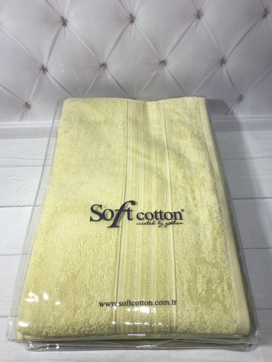 

Набор-подарок ярких махровых полотенец SOFT COTTON 100 % Хлопок Цвет Желтый Турция