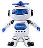 Дитячий робот танцюрист Dancing Robot 99444-2 на батарейках, танцює, звук, світло (Сірий), фото 7
