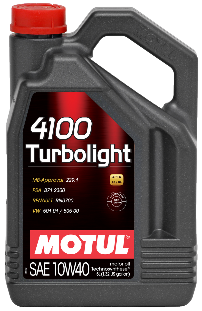 

Олива MOTUL 10w-40 4100 Turbolight диз 5л