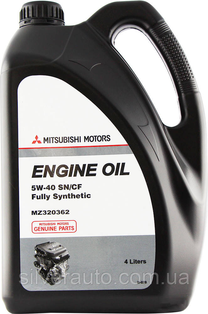 

Моторное масло Mitsubishi Engine Oil 5W-40 4л