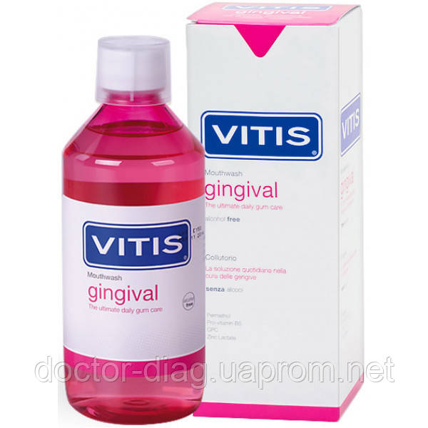 

DENTAID Ополаскиватель DENTAID VITIS GINGIVAL, нежный мятный вкус (500 мл)