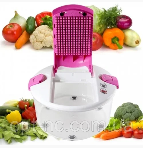 

Овощерезка Multi Salad Chef Original 13в1 Комплект, Розовый