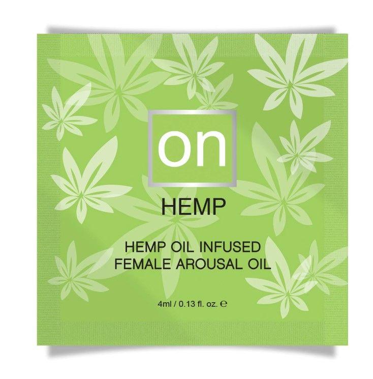 

Пробник возбуждающего масла Sensuva - ON for Her Hemp Infused Arousal Oil (0,3 мл)