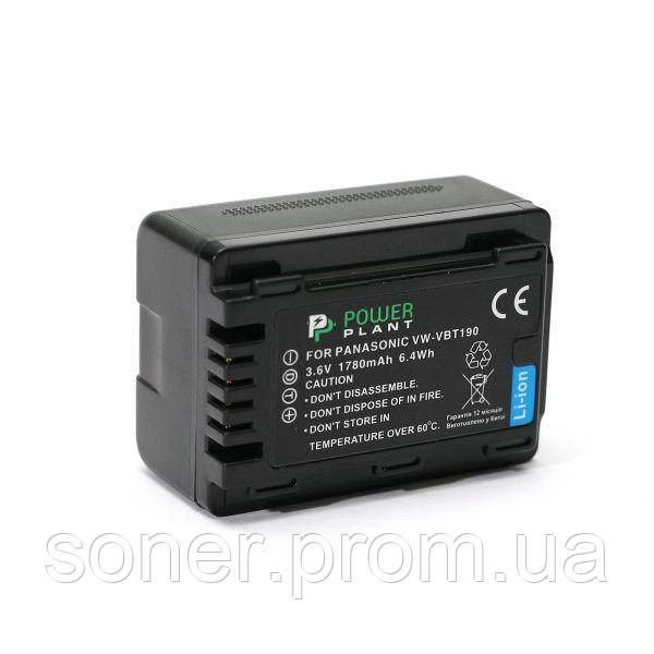 

Аккумулятор PowerPlant Panasonic VW-VBT190 1780mAh DV00DV1412