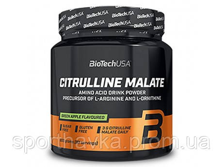 

CITRULLINE MALATE POWDER BioTech USA (300 грамм)