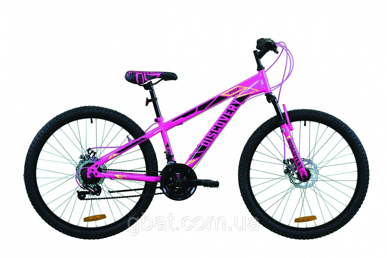 

Велосипед 26" Discovery RIDER DD 2020 (салатно-малиновый)