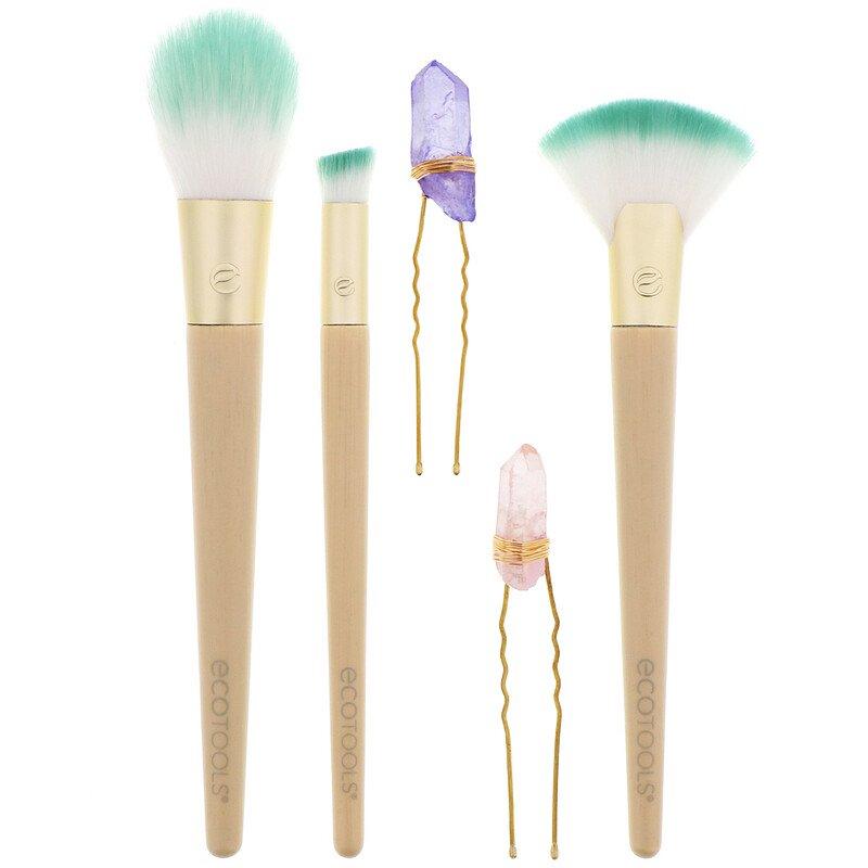 

EcoTools, Glossy Finish Beauty Kit, набор из 5 компонентов