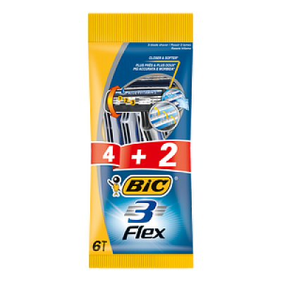 

Bic Flex 3 станки для бритья /3 лезвия/ 4+2шт