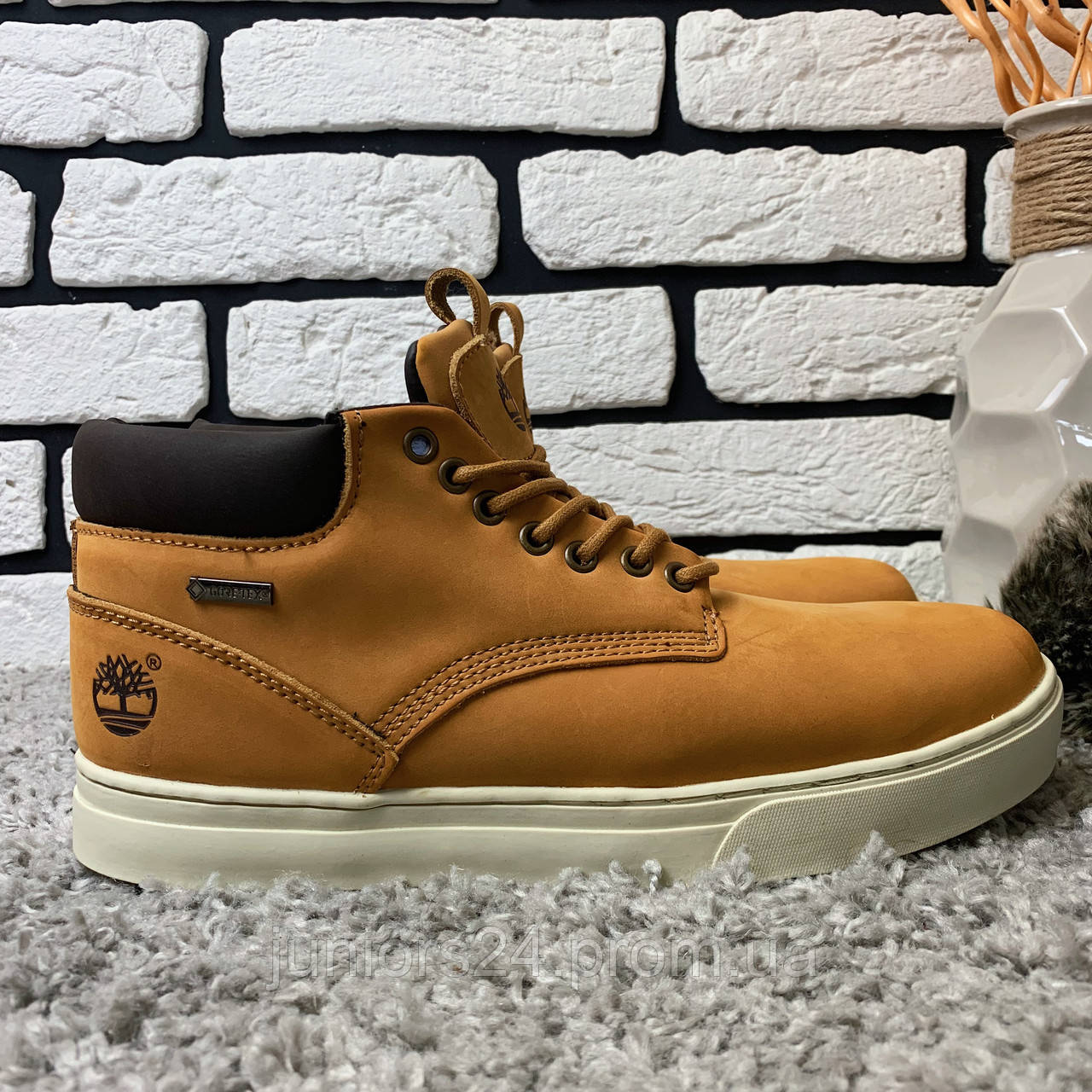 

Зимние ботинки (на меху) Timberland 11-070 ⏩ [ 43,45 ], Песочный