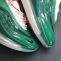 Кросівки чоловічі Nike Air Max 720 Deluxe зелені-білі ((на стилі)), фото 3